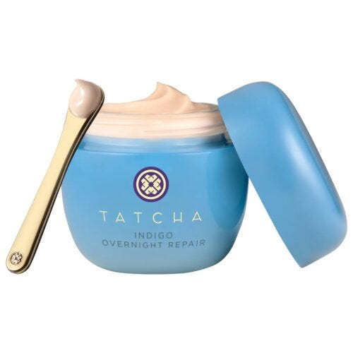 tatcha indigo overnight repair night cream