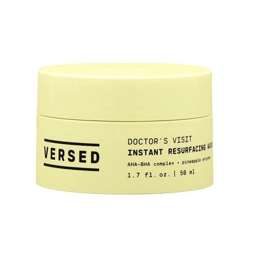 Versed Doctor's Visit instant resurfacing mask