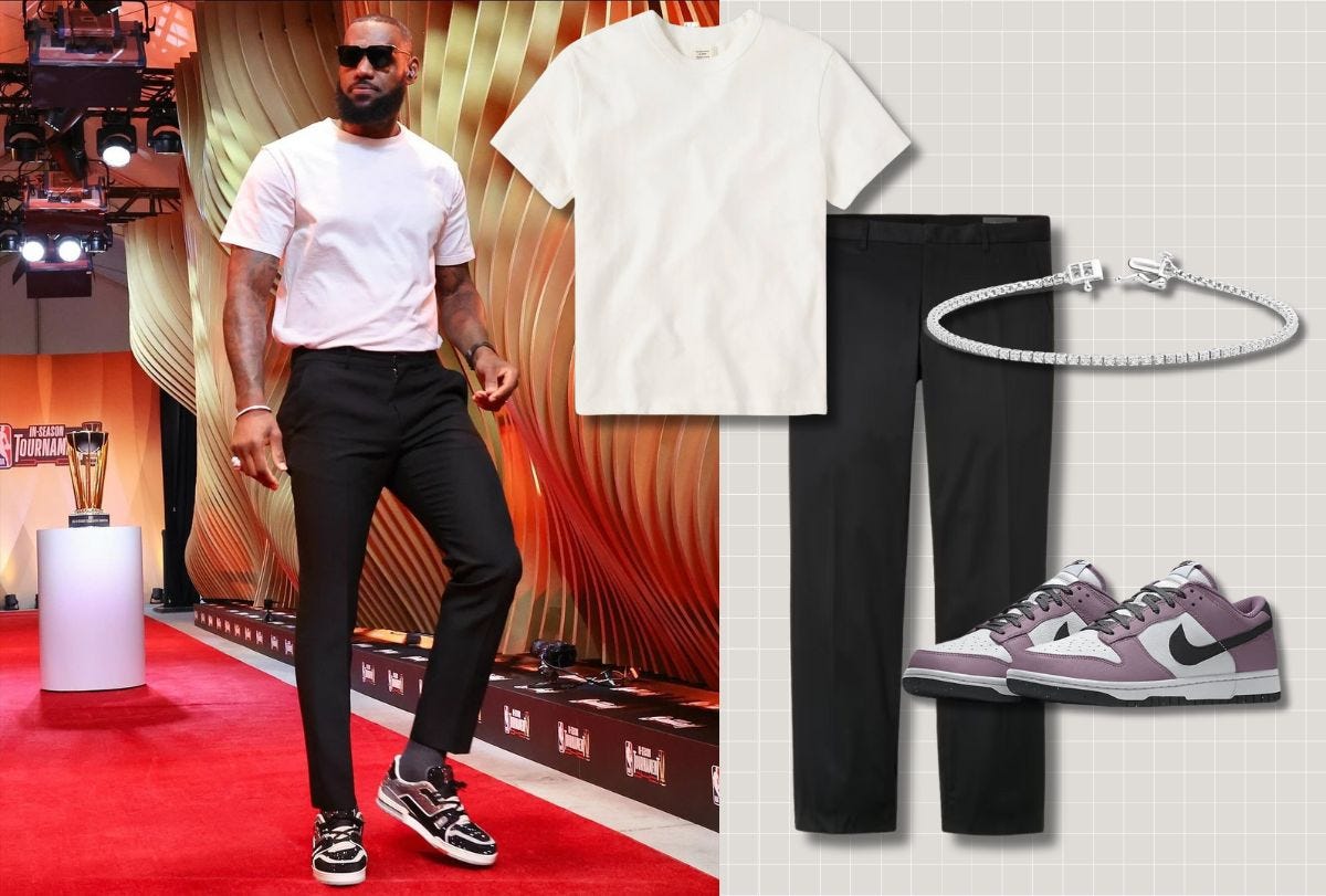 Black Pants and a White T-Shirt Is Your New Go-To Outfit